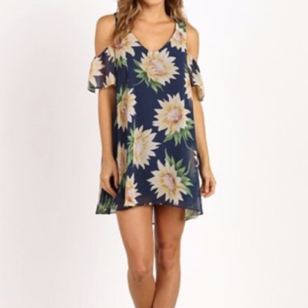 Show Me Your Mumu Cold Shoulder Dress